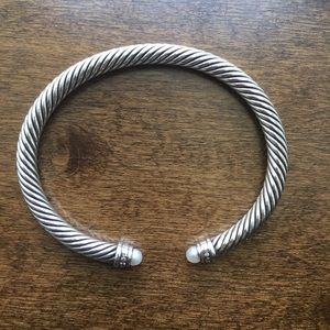 David Yurman Bracelet with pearls and diamonds